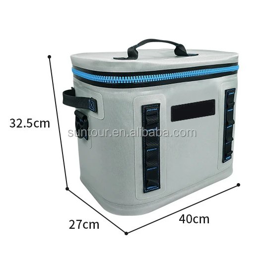 Portable 72hours hold ice waterproof and leakproof TPU medical cooler enlarge