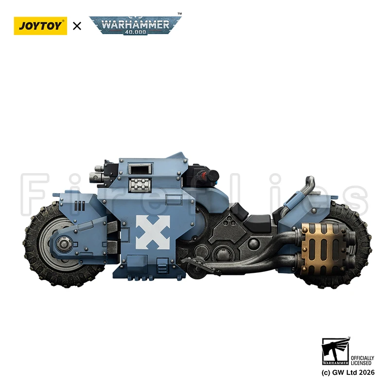 Фото Фигурка JOYTOY 1/18: 40K Blood Angels Space Wolves, Рейнджерский байк в стиле Рейверс-патройн, аниме-модель, игрушка №5