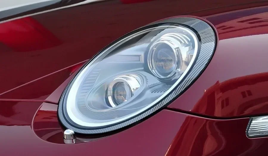 Для Porsche 911 991 997 2005-2011 крышка фары корпус абажур лампы плексиглас автозапчасти