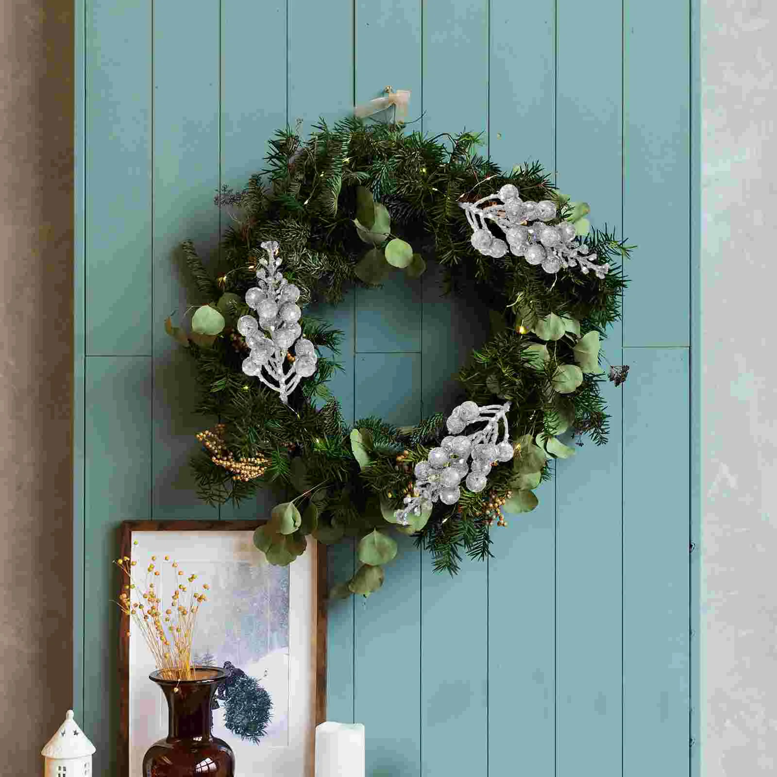 10 шт. рождественские имитации ягод елочные украшения искусственные выбор