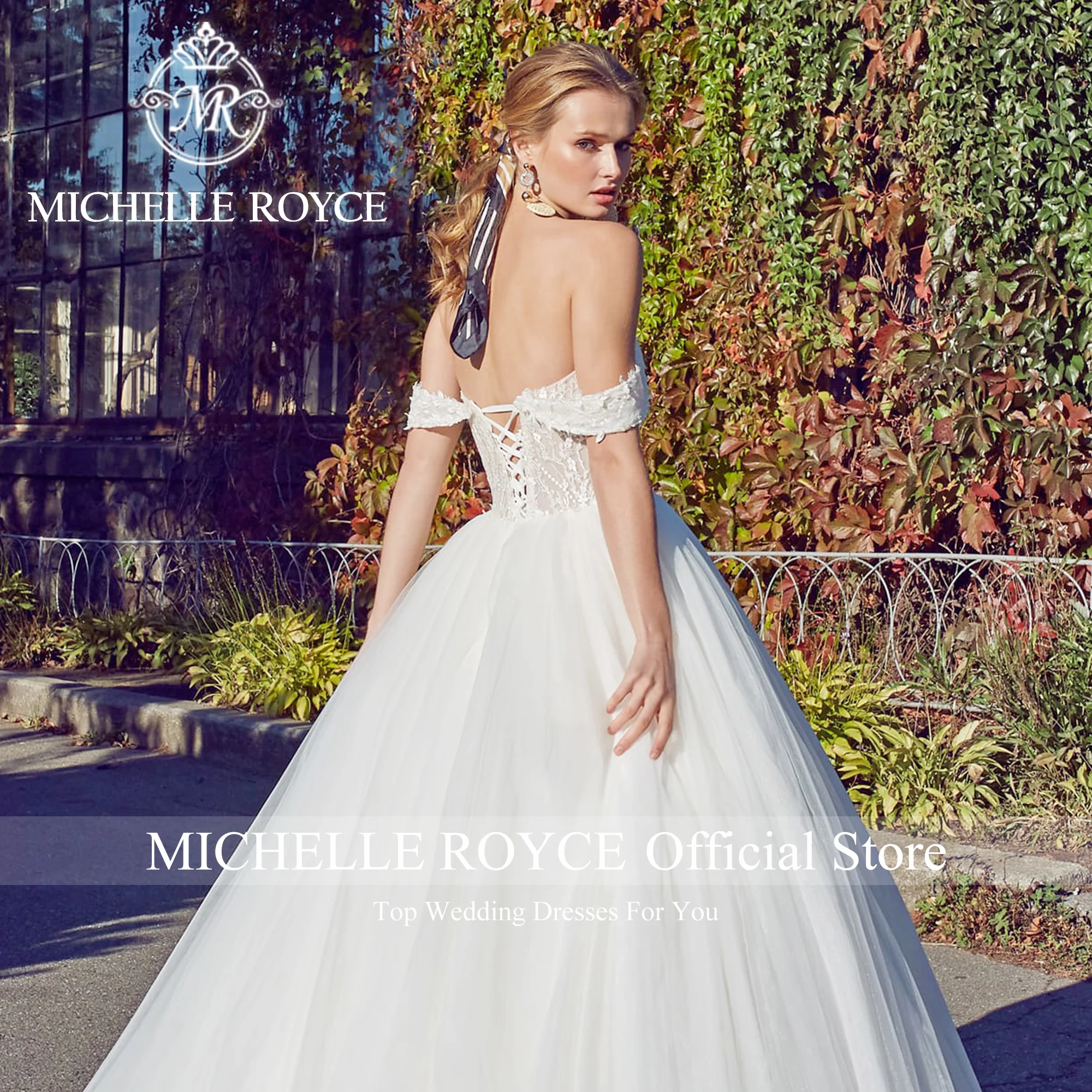 Мишель Ройс бальное платье свадебные платья сексуальное высококачественное