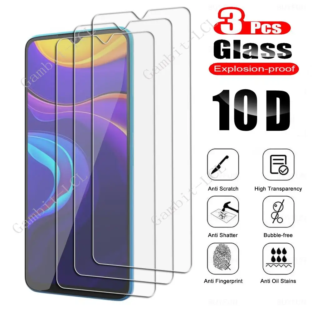 

3PCS For Lava Blaze X2 Z3 Pro Agni 5G Tempered Glass Protector Screen Cover Film