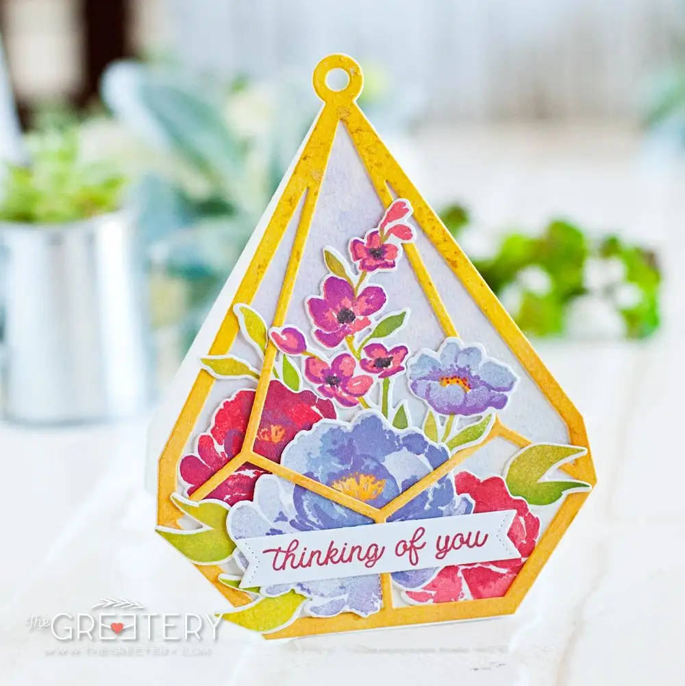 Геометрический прямоугольник с бриллиантами металлические штампы для