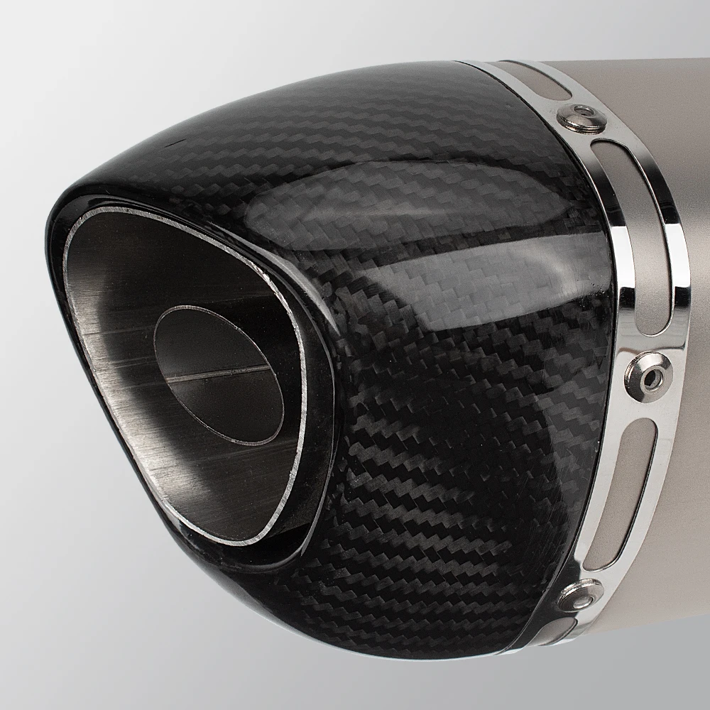 Универсальные аксессуары 51 мм модифицированный глушитель выхлопной трубы