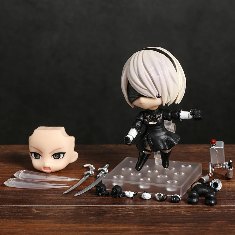 

NieR:Automata 2B YoRHa No.2 Тип B 1475 сборная экшн-фигурка со сменным лицом, кукла, подарок