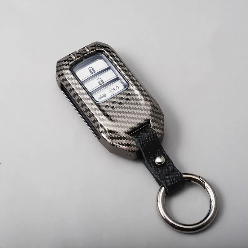 

Car key case key shell set for Honda CR-V ACCORD ODYSSEY CIVIC ect all-inclusive protection keychain Accessories Zinc Alloy