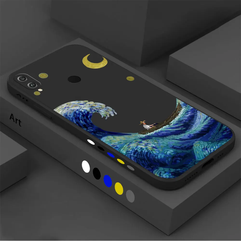 

Retro Van Gogh Oil Painting Phone Case For Honor 80 80SE GT 70 60 60SE 50 50SE 30 30S 20 20S 10 9 8X PRO LITE MAX 4G 5G Cover