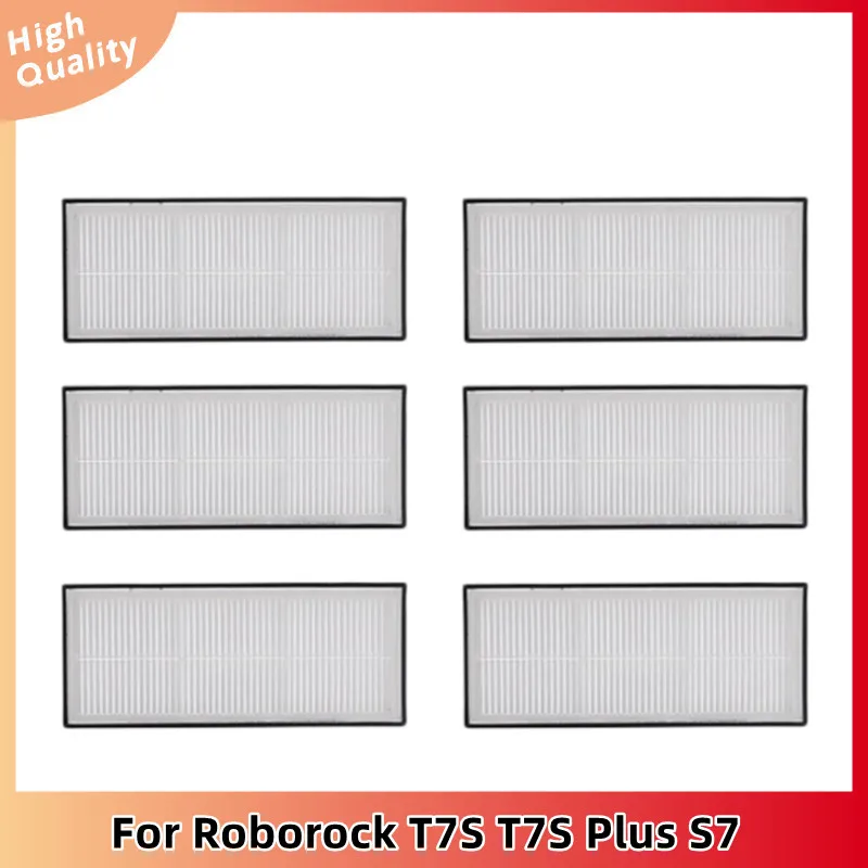 

Hepa Filters Replacement for Roborock T7S T7S Plus S7 Hard Floor Washable Filters Accessories