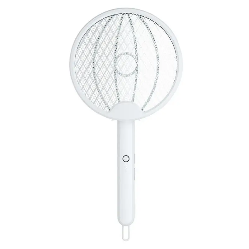 

Portable Rechargeable Household Flyswatter Gnat Trap Wasp Catcher Multifunctional Indoor Fly Catcher Rackets for Indoor Home