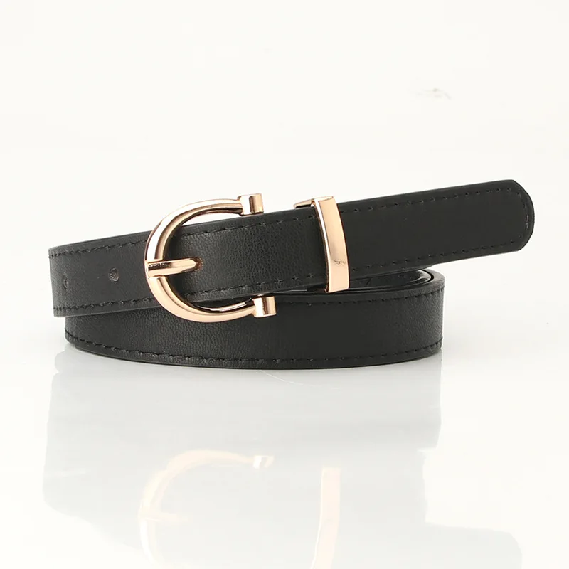Women Leather Belts Female Pin Buckle Belt Casual Fashion Students Waistband Grils Jeans Belts 2023 Spring Summer New Wait Band