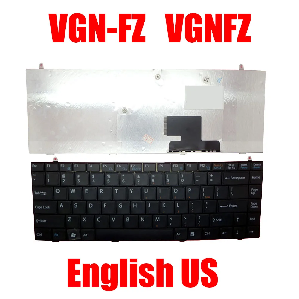 

Английская клавиатура для ноутбука US для SONY для VAIO VGN-FZ VGNFZ 81-31105001-41 V070978BS1 1-417-802-21 141780221 V-709полный 1 Новинка