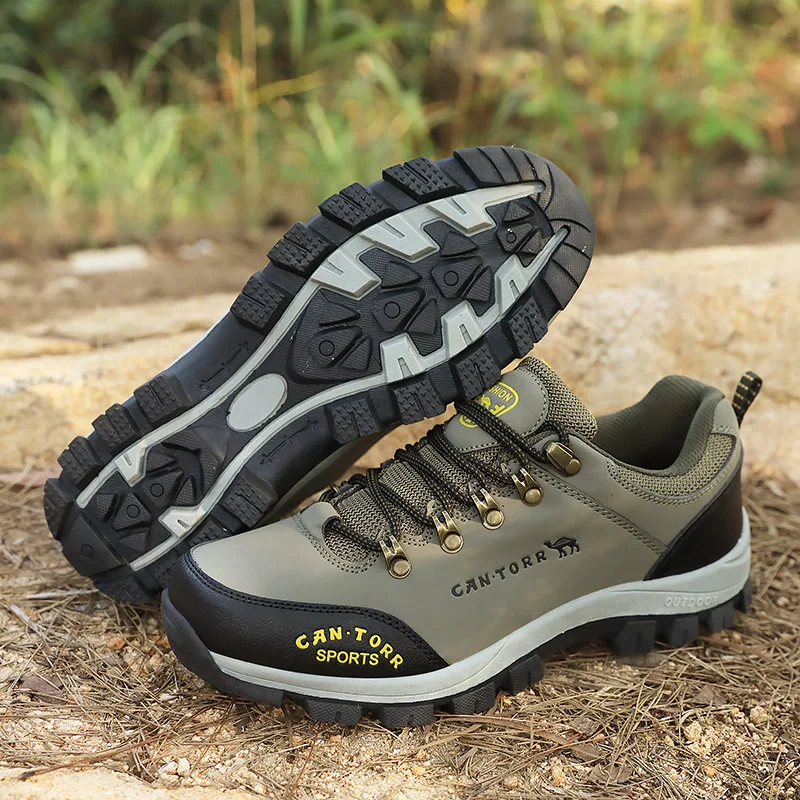 

New Designers Outdoor Hiking Shoes Wear Resistant Camping Climbing Hunting Tactical Walking Hunting Trekking Sport Waterproof
