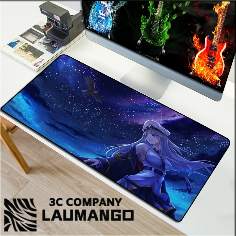 

Azur Lane Anime Mouse Pad Large Gamer Xxl Carpet Gaming Accessories Desk Mat Extended Mousepad Pc Cabinet Mouse Keyboard Mats