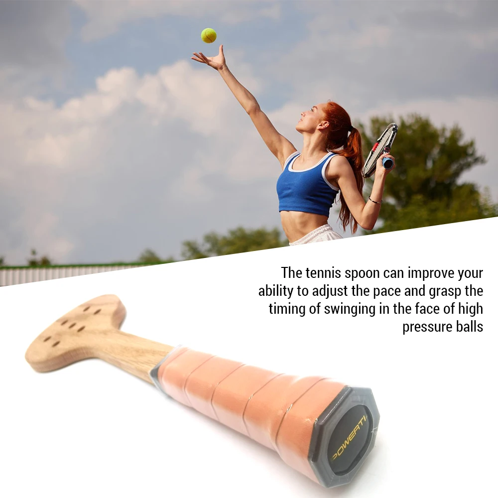 Деревянная теннисная ракетка для тренировок и тренировок. Идеально подходит