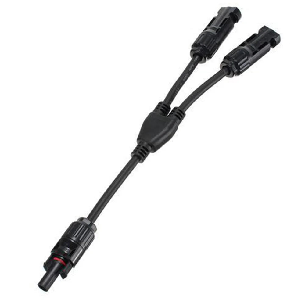 

Solar Power Supplies Y Branch Connector Adopts Durable Dust Proof Fire Proof Plastic Self-locking System Brand New
