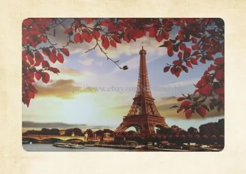 

Металлическая вывеска Париж из алюминия