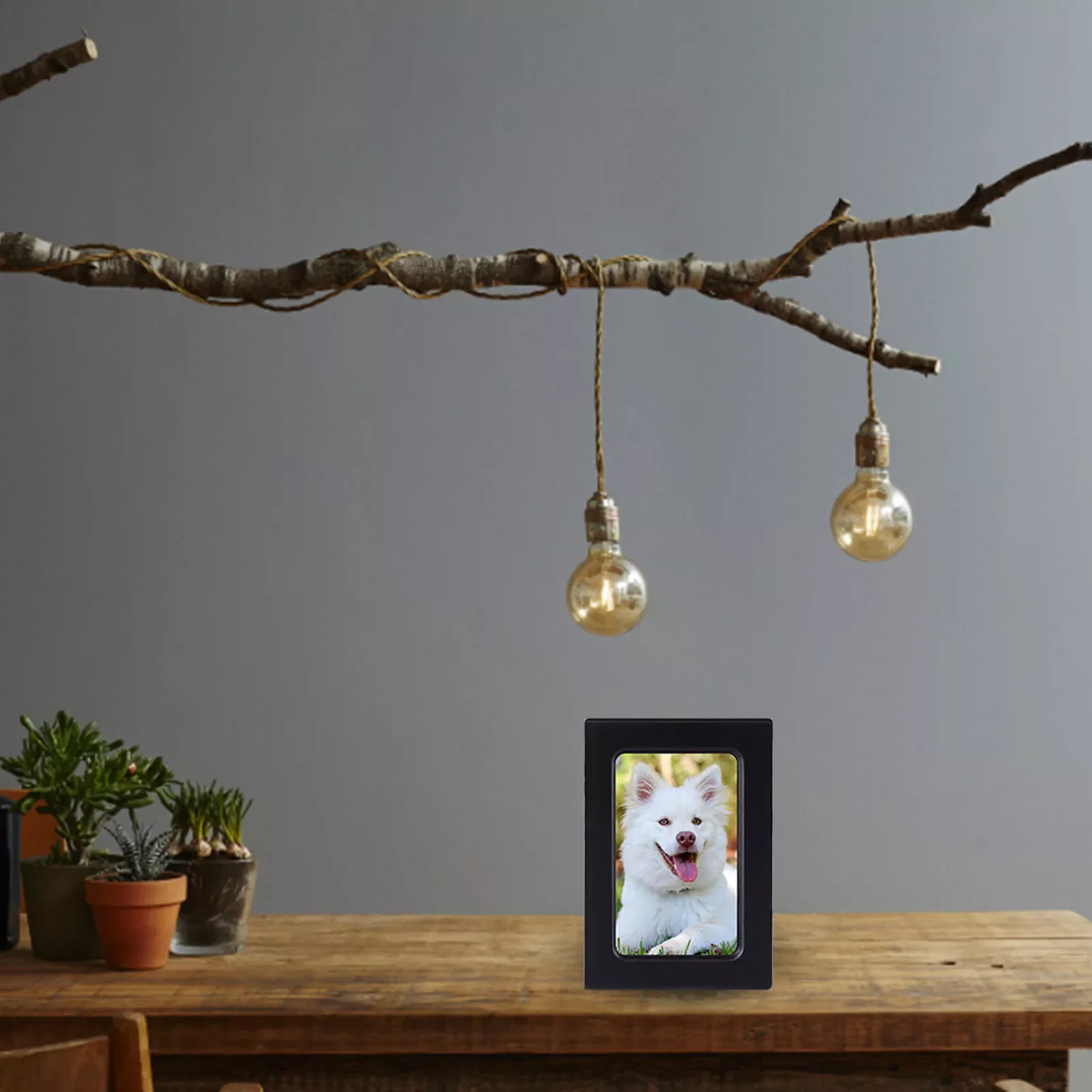 

Souvenirs Commemorative Urns Chic Pet Cremation Box With Photo Frame Commemorative Pet Urns Personalized Pet Souvenir Box For