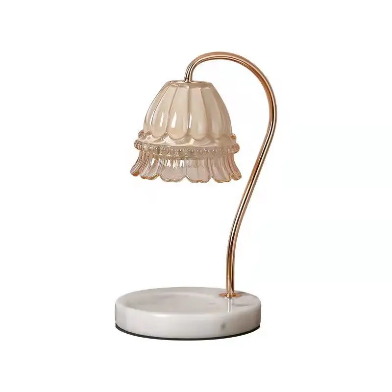 

Marble Wax Melt Lamp Beastly Style Tulip Flower Scented Lamp Assisted Melt Candle Lamp Heated Candle Lamp