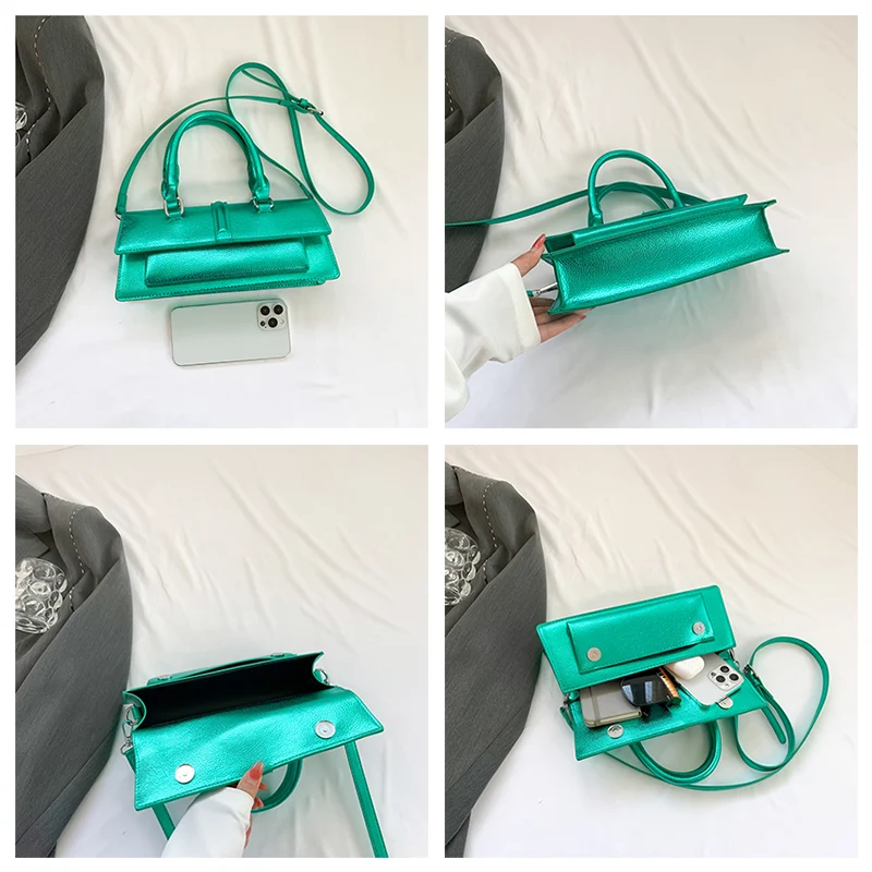 Luxury Designer Women's Shoulder Bags Top Brand Purse And Handbag Quality Leather Crossbody Bag Fashion Women Short Handle Totes