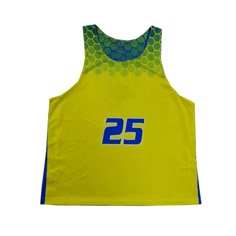 

Cheap Dye Custom Sublimated Mesh Lacrosse Reversible Pinnies