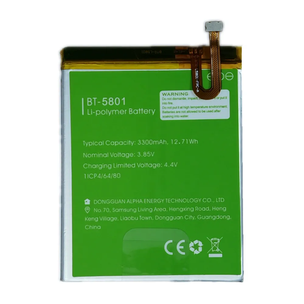 100% оригинальный высококачественный аккумулятор 3300 мАч для LEAGOO S9 S 9 BT-5801 BT5801 BT 5801
