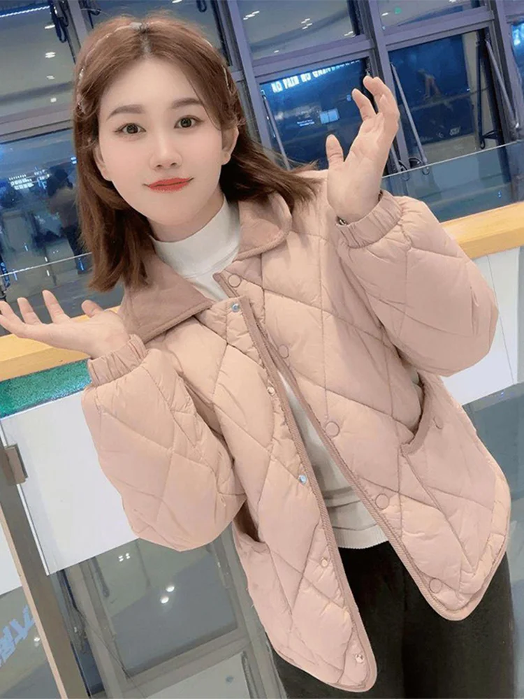 Пуховик с хлопковой подкладкой верхняя одежда женская зима 2024 новая популярная