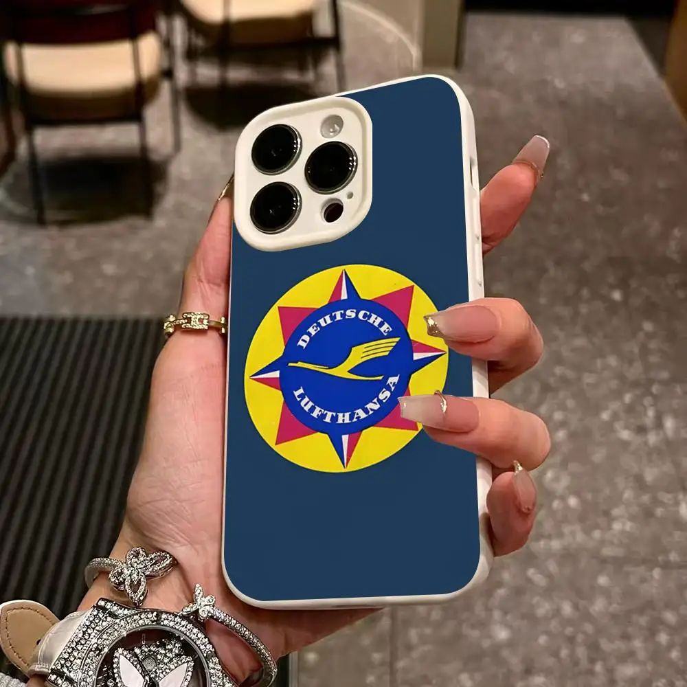 Фото Чехол для телефона Lufthansa G-german Airlines для iPhone 17, 13, 12, 11 Pro Max, 16, 15, 14 Plus, мягкий, конфетных цветов, с полным покрытием №4