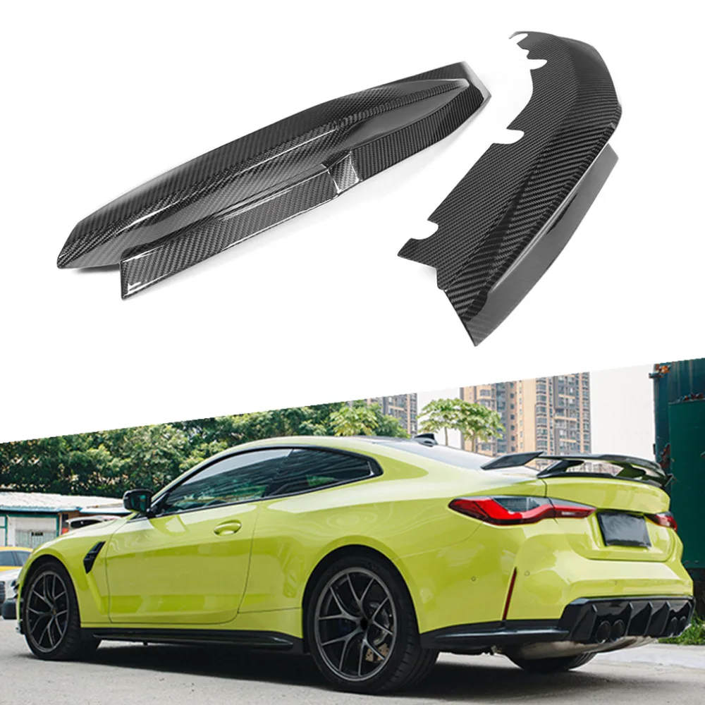 

Для BMW G82 G83 M4 CS GTS OEM стиль сухой УГЛЕРОДНЫЙ Задний бампер губы рокер крыло боковые разветвители закрылки 2021 +