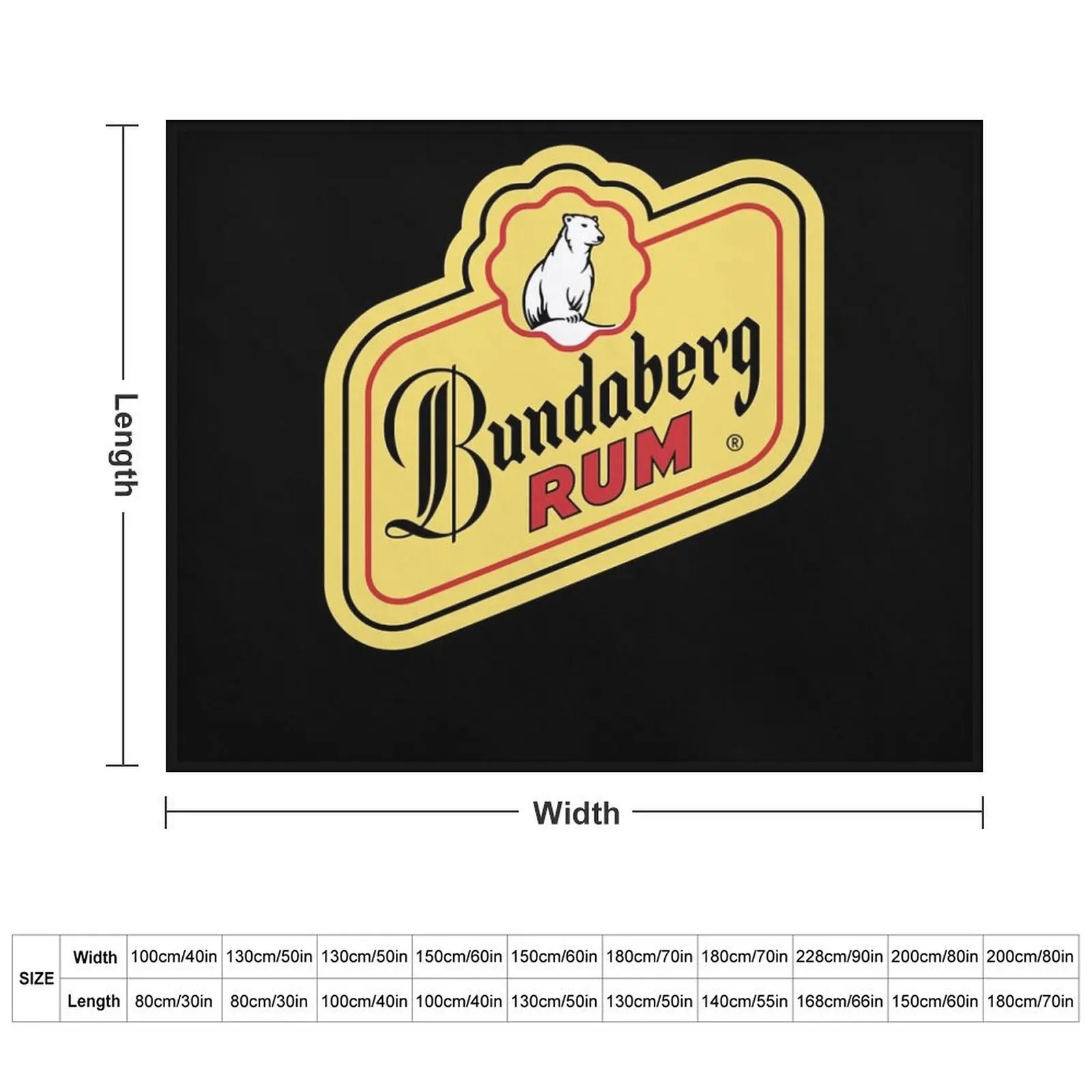 Мягкое плед Bundaberg с логотипом