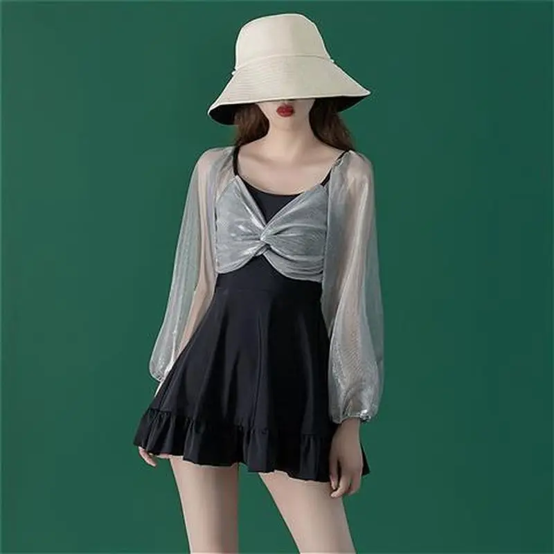 Лидер продаж купальник с разрезом Корейская суперсказочная летняя одежда для