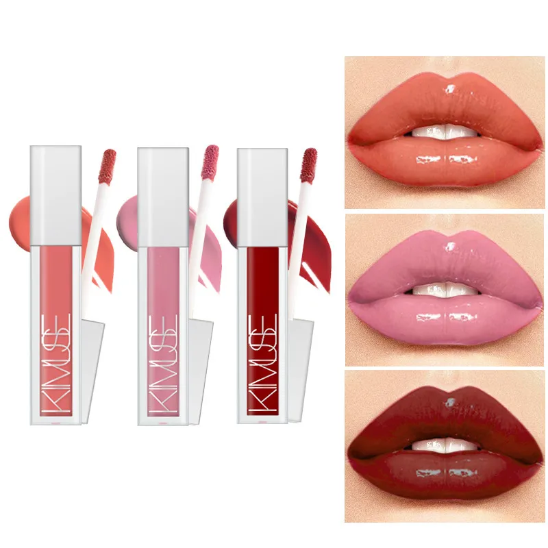 

Sdotter Liquid Lipstick Wet Plump Gloss Crystal Jelly Lip Gloss Shiny Clear Lip gloss Moisturize Lip Oil Lipgloss Beauty Make Up