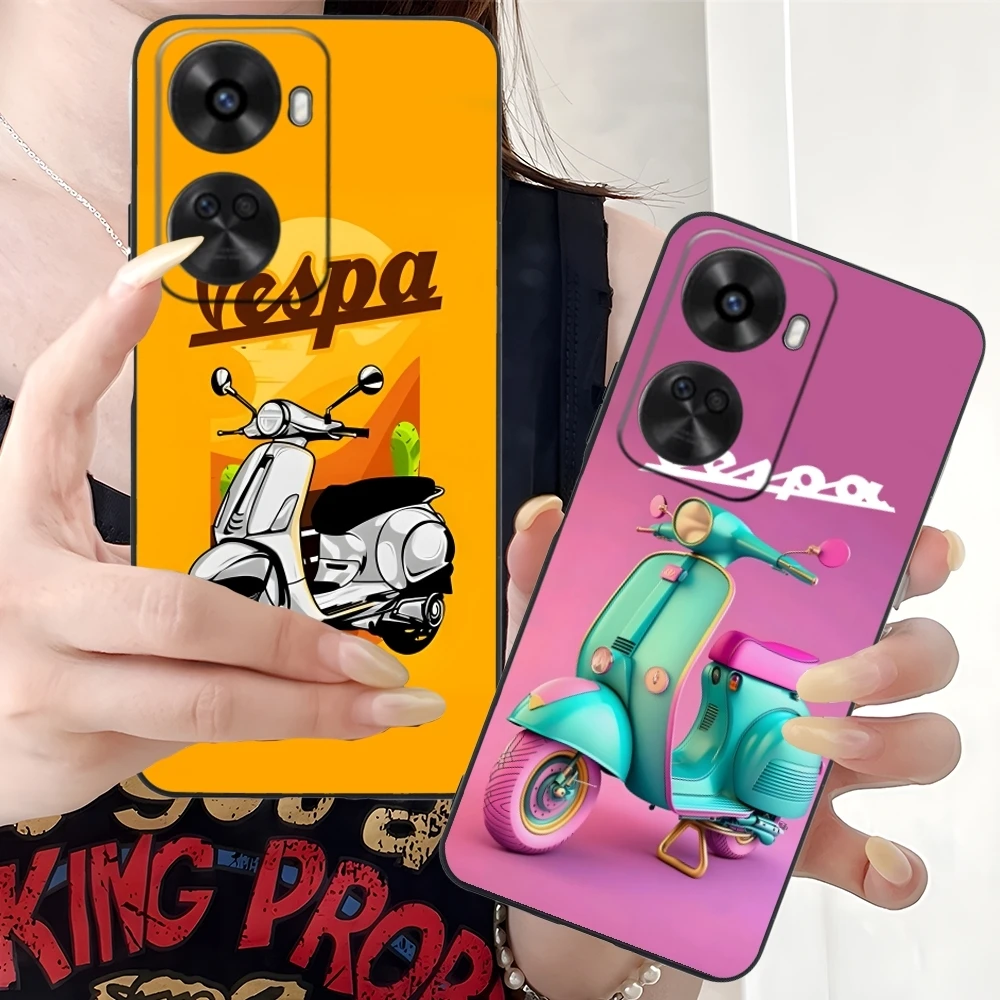 Чехол для мобильного телефона с рисунком V-Vespa Huawei Nova 12 11 10 9 8 7 Pro SE