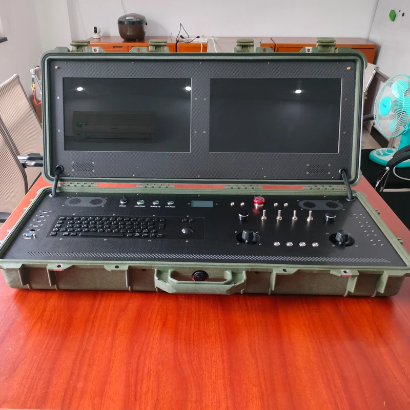 HD Двойной экран Квадрокоптер Камера Дрон Станция управления землей Беспилотная