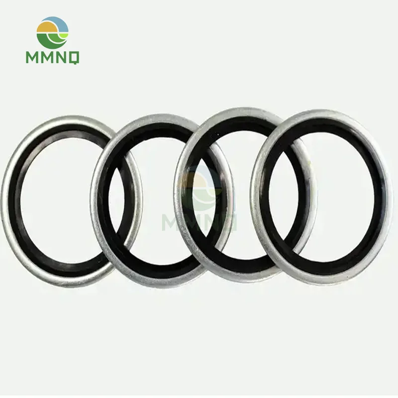 

6/8/10/12/14/16~60mm Bonded Washer Metal Rubber Oil Drain Plug Gasket Fit M6/M8/M10/M12/M14/M16~M60 Combined Washer Sealing Ring