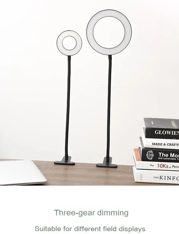 Новая креативная Настольная лампа с зажимом и USB настольная для чтения защитой