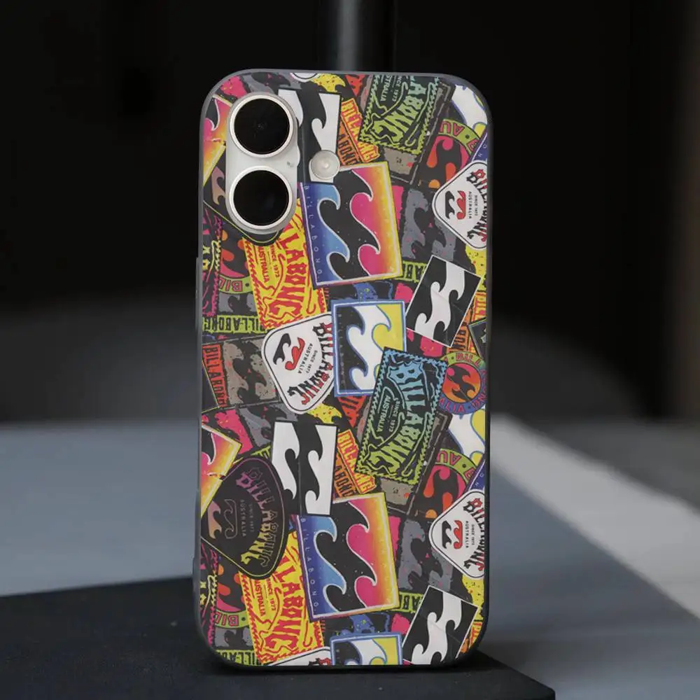 Фото Чехол C-Casual-S-Surfing-B-Billabong для iPhone 17 16 15 14 13 12 11 Pro Max Plus, гофрированный бампер, задняя крышка-накладка №3