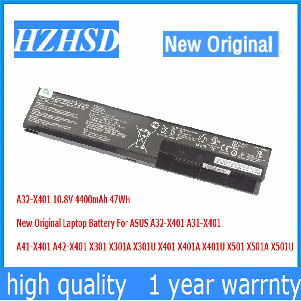 10,8 V 4400mAh 47WH новый оригинальный A32-X401 Аккумулятор для ноутбука ASUS A31-X401 X301 X301A X301U X401 X401A X401U