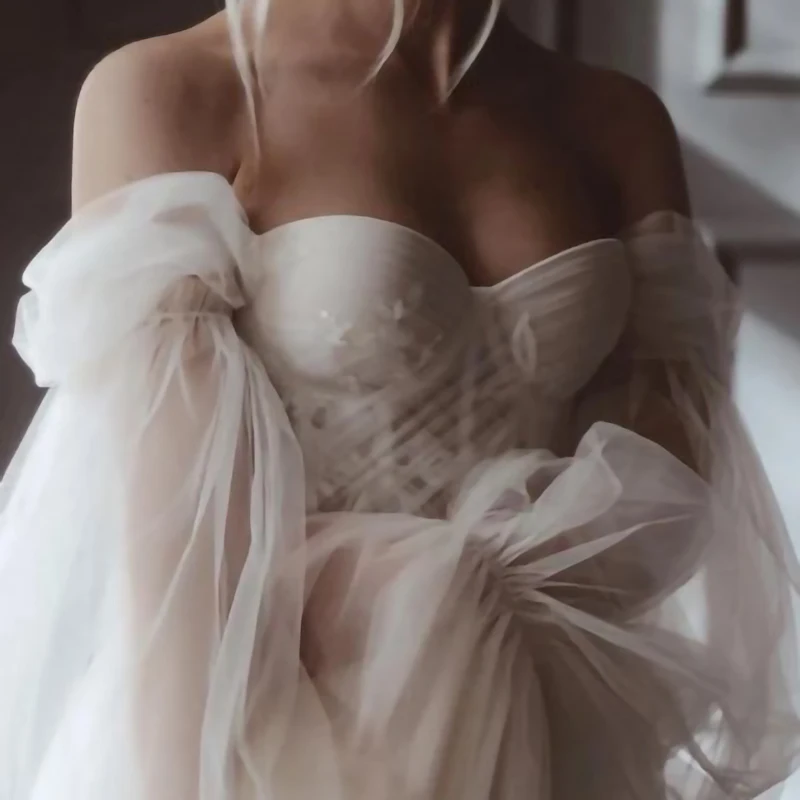 

J204 Ivory Fashion Sweetheart A-Line Floor-Length Formal Women Wedding Dresses Bridal Engagement Gowns Appliques Free Shipping