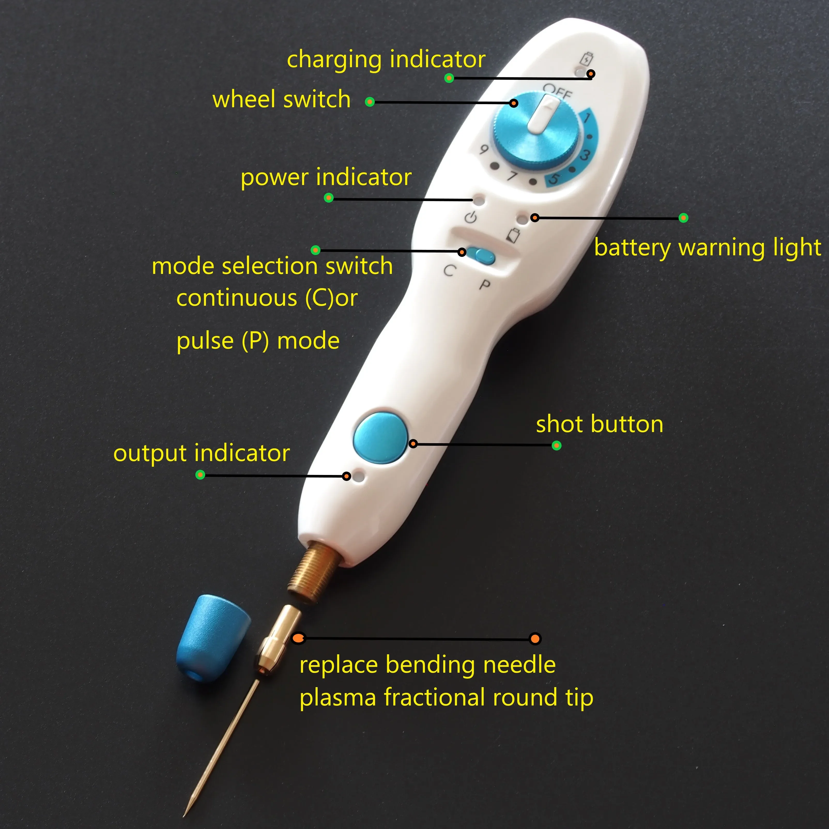 Профессиональный уход за кожей Plamax Plasma Derma Pen Beauty Smart Machine