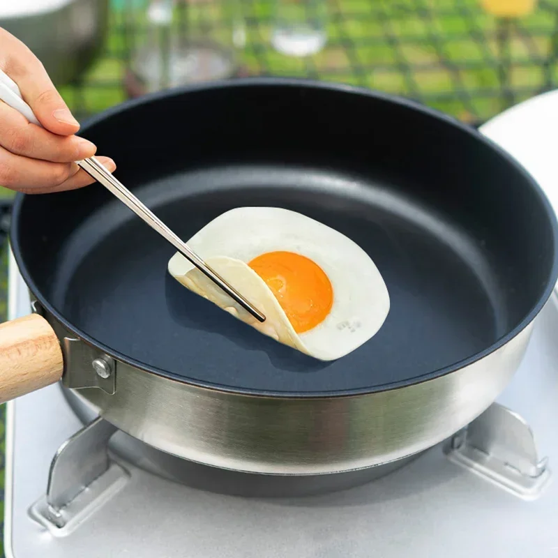 Кастрюля с антипригарным покрытием для пикника на открытом воздухе сковорода из