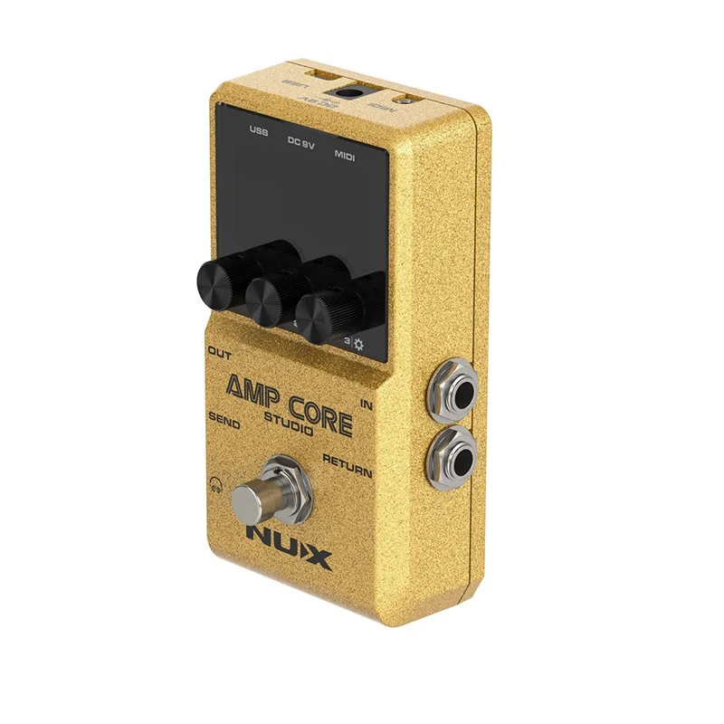 Фото NUX Amp Core Studio — модельер гитарных усилителей — 26 моделей усилителей + загрузка IR-фильтров + USB-аудиоинтерфейс №2