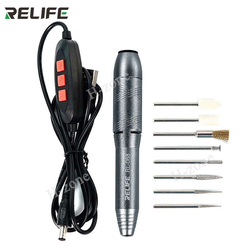 

RELIFE Polishing Pen Multi Speed Electric Drill Engraving Pen Grinding Drilling Cutting Motherboards Mini Retifica RL-068