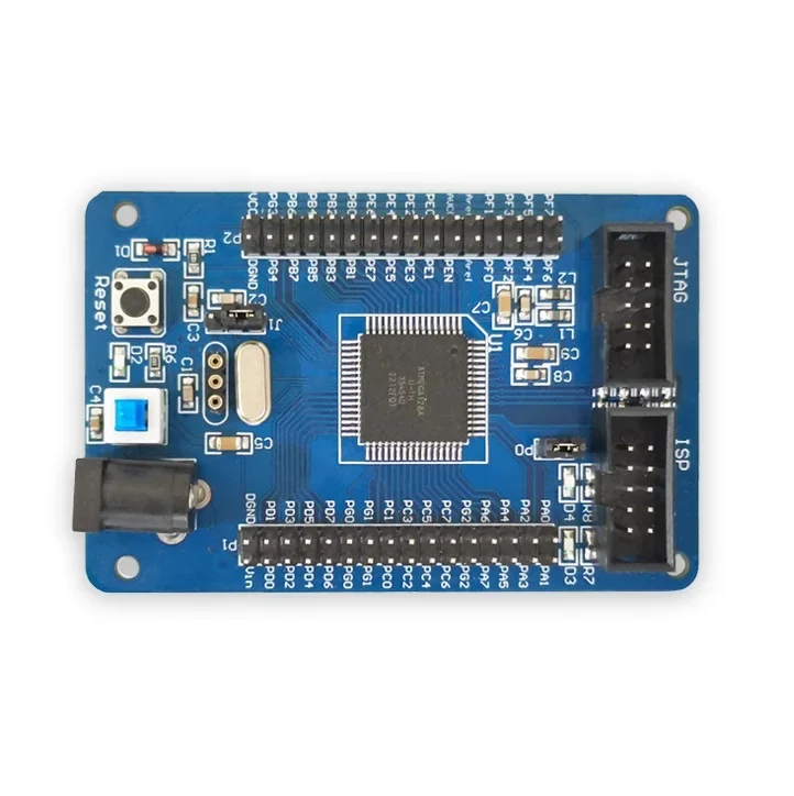 Макетная плата ATmega 128 AVR Минимальная основная для разработки системы модуль ATMega128