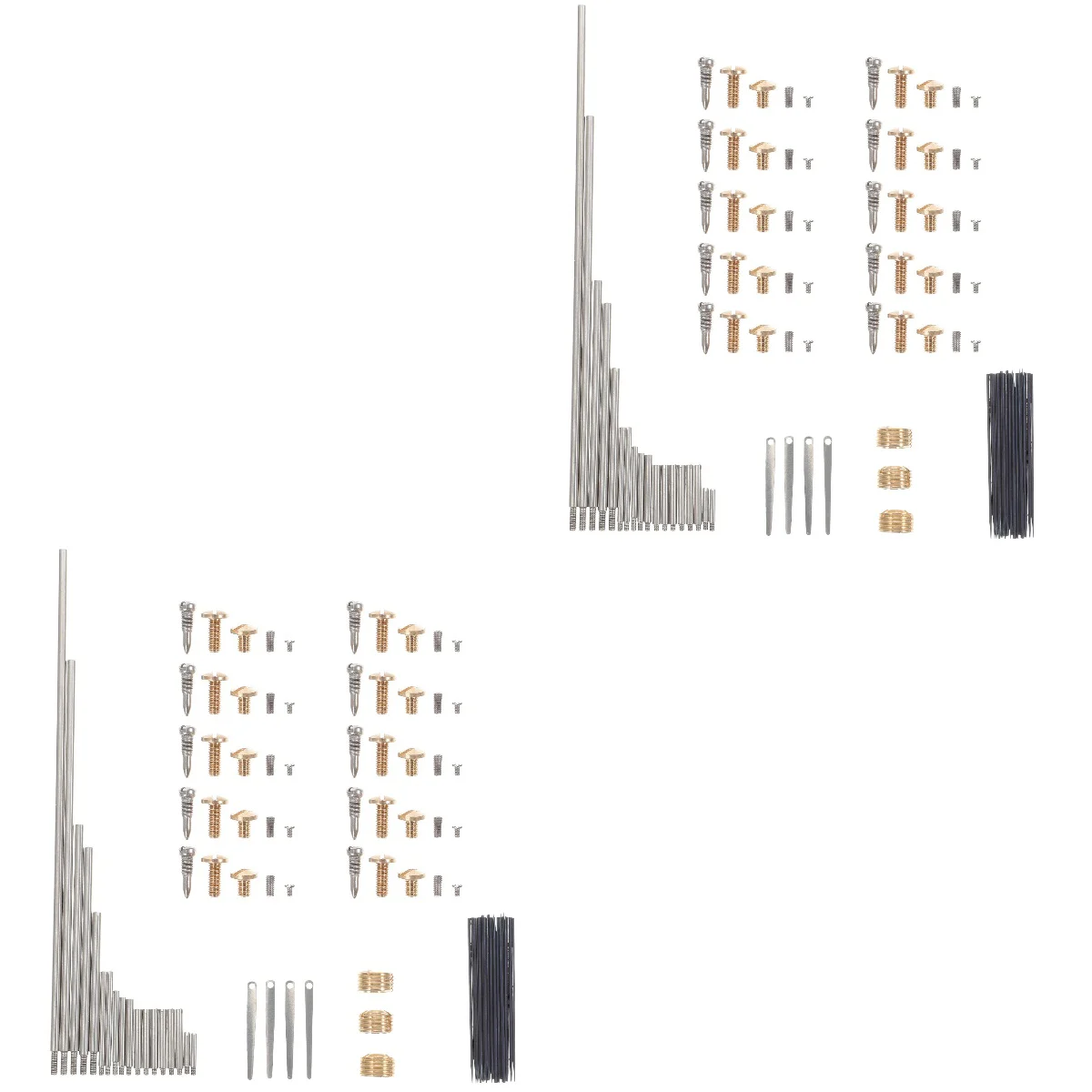 

2 Sets Saxophone Repair Parts Alto Saxophone Screws Springs Saxophone Accessories