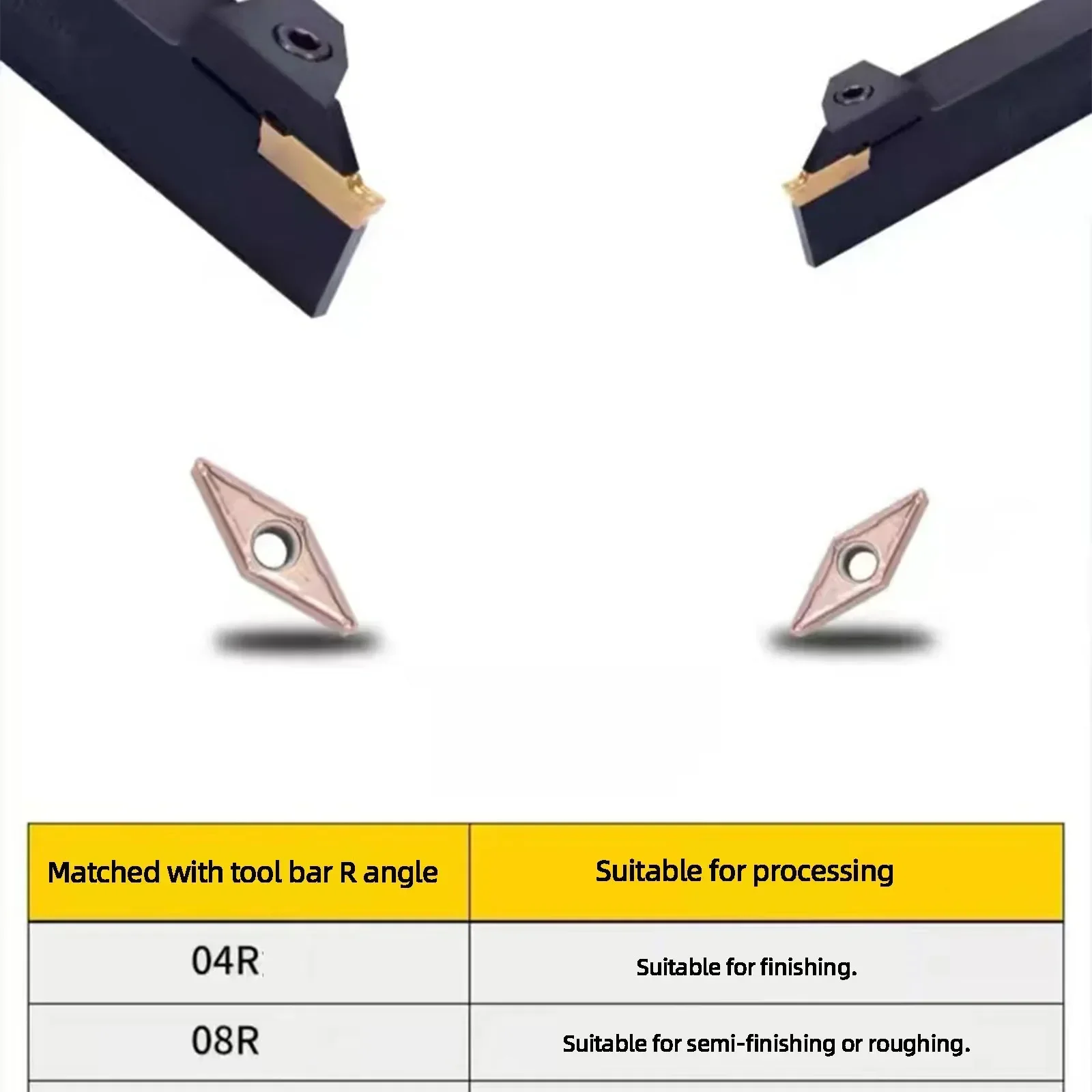 VNMG твердосплавный токарный инструмент режущие вставки ромбовидный слот фреза