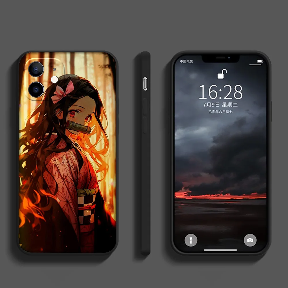 Мягкий чехол SA51 Demon Slayer Nezuko для Samsung Galaxy A01 A02 A03 A03S A10 A10S A20S A30 A30S A50 A50S A70 M02 M21 M31 M51