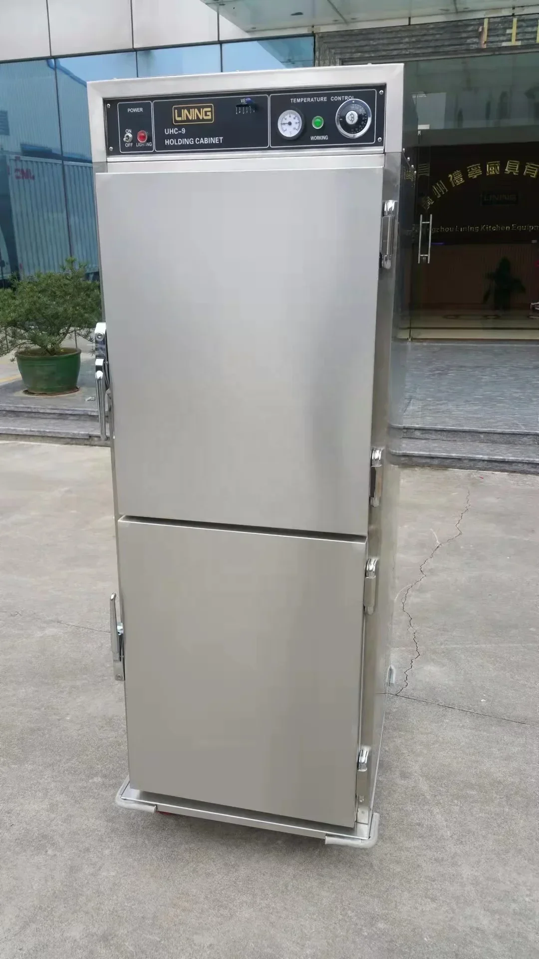 Коммерческий ресторан KFC 2-слойный шкаф с электрическим подогревом для хранения