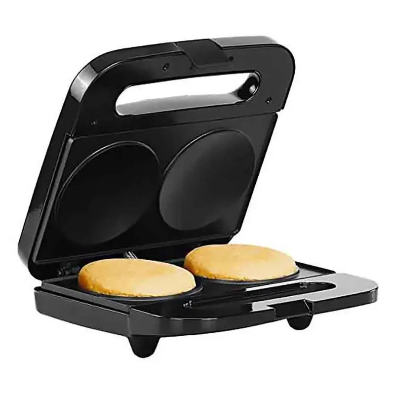 

Housewares 2 Section Arepa Maker Black/Stainless Steel 750W