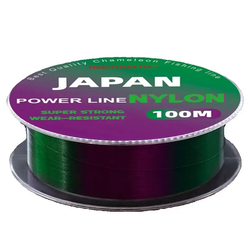 100 м японская нейлоновая супер волшебная леска-хамелеон морская рыбацкая лодка