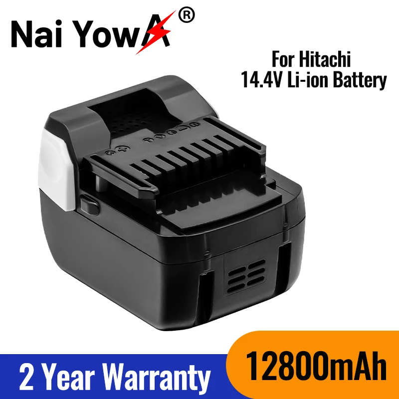 100% Replacement 14.4v12.8Ah Li-ion power tool battery for H